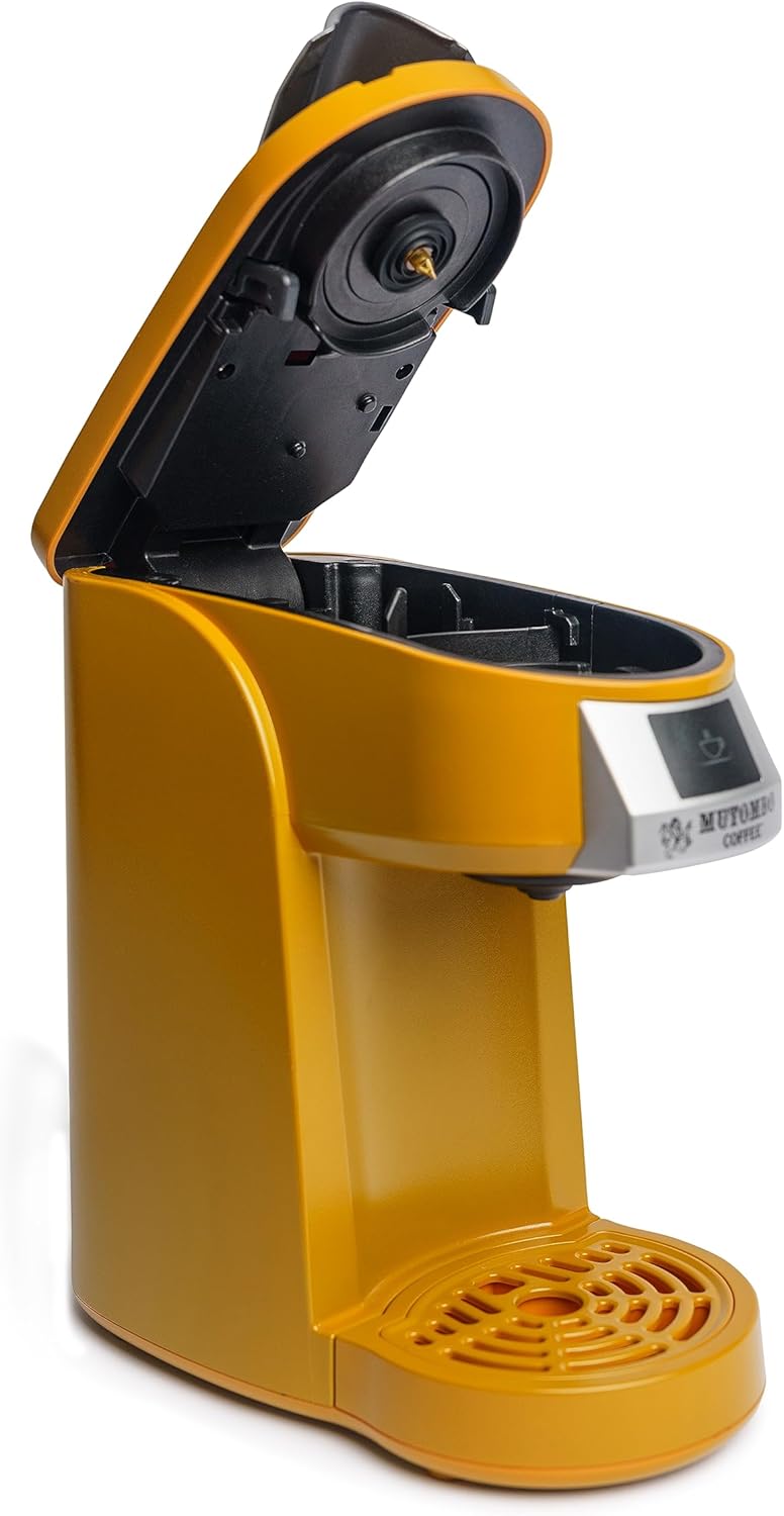 Coffee Brewer with 6-12oz Brew Sizes, Reusable Filter A7
