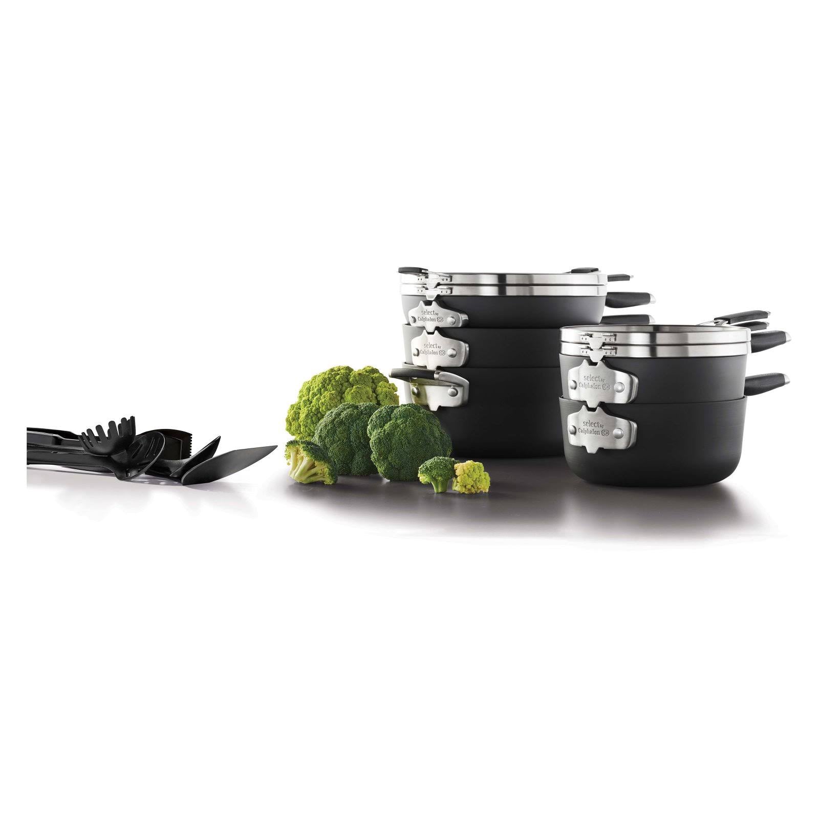 Hard-Anodized Nonstick 14 Piece Cookware Set k7