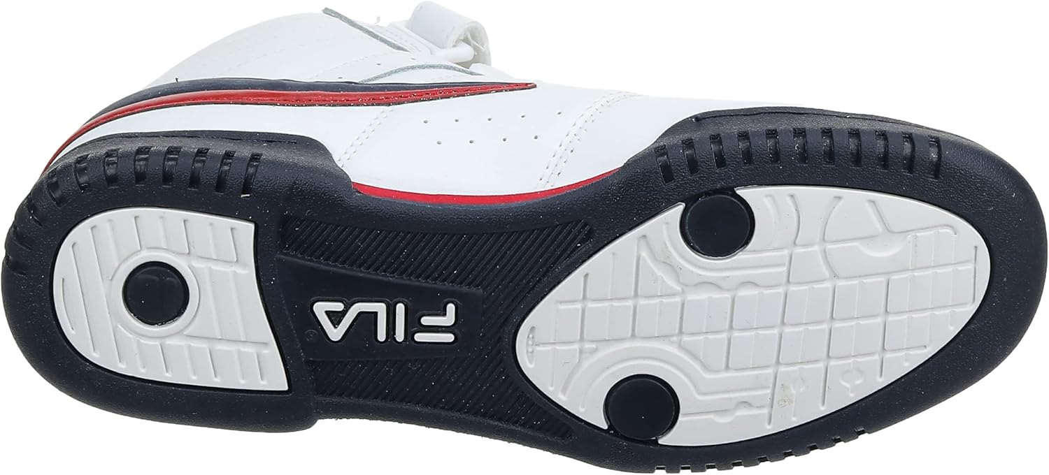 Men's Fashion Sneaker White Navy Red 10 M US k7