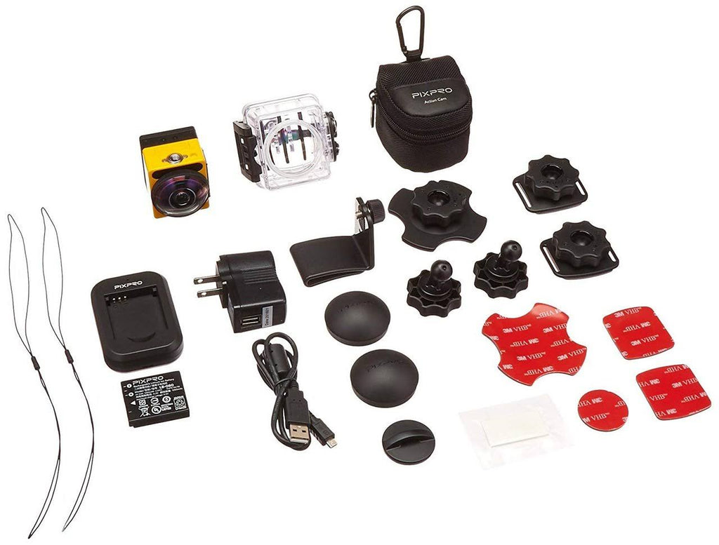 Action Camera 1080p Yellow 7k