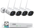[Two Way Audio 3MP] Wireless Security Camera System 2TB Hard Drive,SAFEVANT 8 Channel Wireless NVR Systems 4PCS 3MP Indoor Outdoor Surveillance IP Cameras with Night Vision Motion Detection