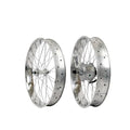 Micargi 26" Internal 3 Speed Aluminum Double Polish FAT Rim Wheel Set Compatible with Disc Brake