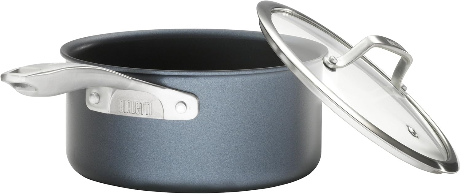 Hard Anodized Nonstick 10-Piece Cookware Set, Oven-Safe Gray k7
