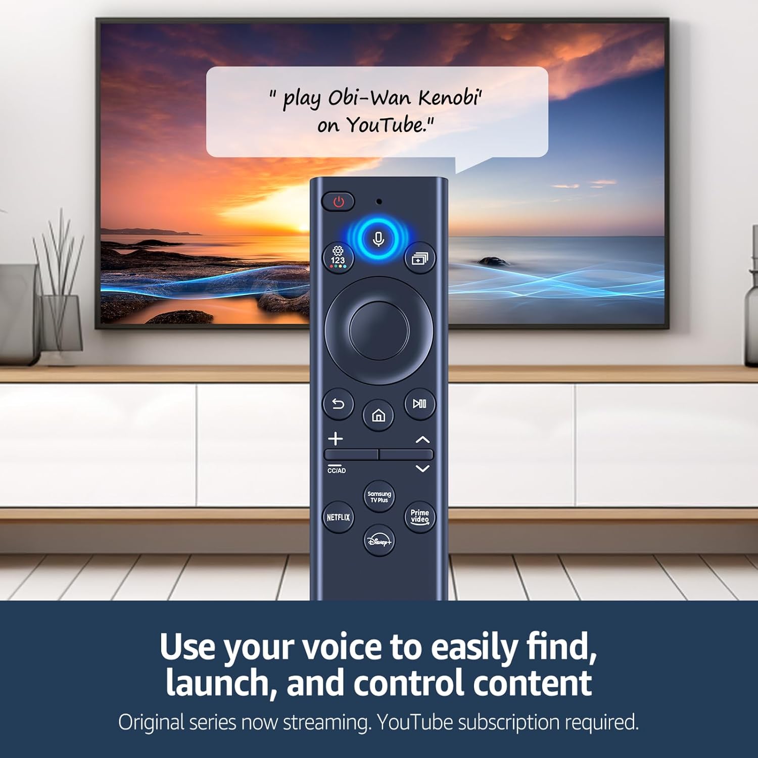 Replacement Voice Remote for Smart TV 4K 8K UHD HDR A7