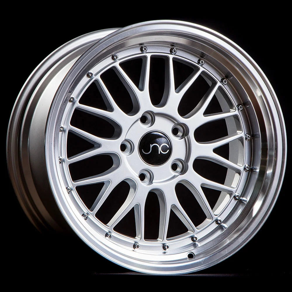 17x8.5 inch single wheel silver machine lip rim 4x100/4x114.3 A7