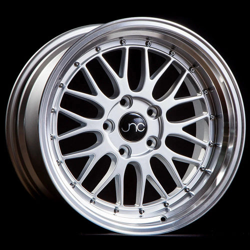17x8.5 inch single wheel silver machine lip rim 4x100/4x114.3 A7
