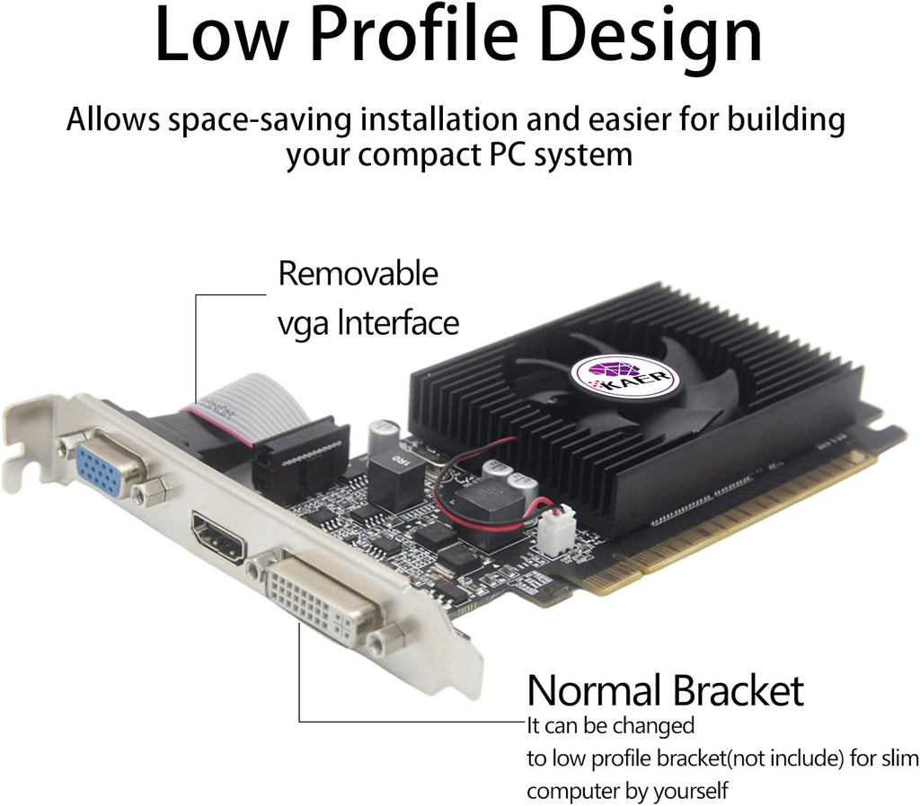 Graphics Card 4GB GDDR5 PCIe 3.0 k7
