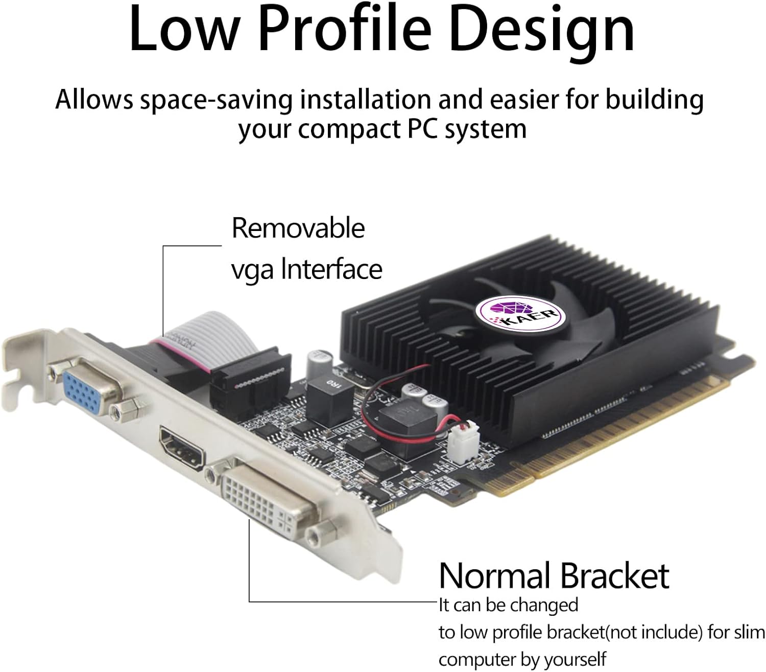 Graphics Card 4GB GDDR5 PCIe 3.0 k7