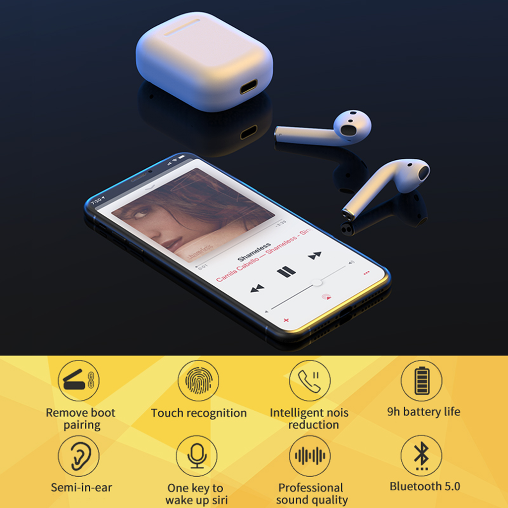 Wireless Earbuds with 72H Battery Life k7