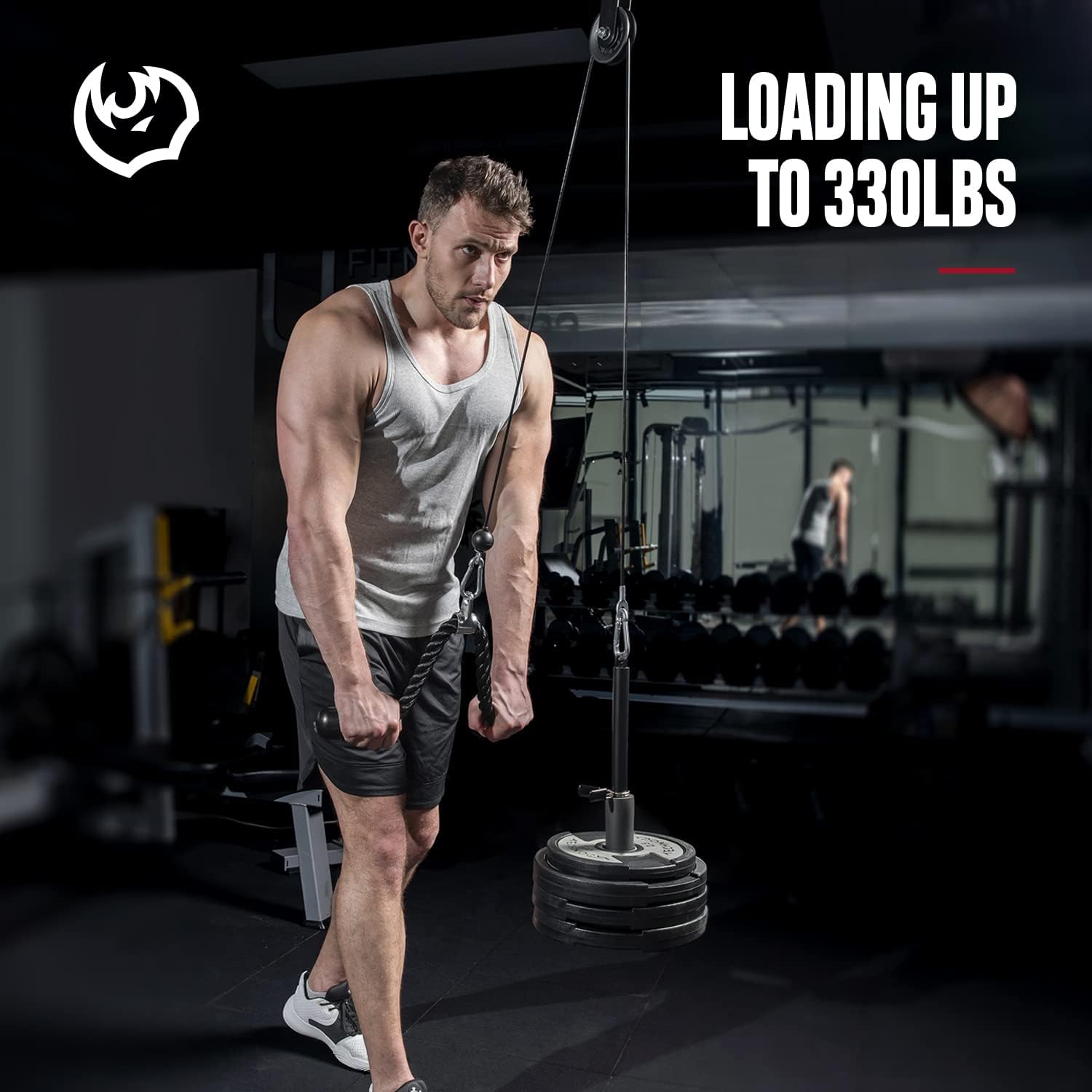 Pulley System for Gym Cable Weight Training a7