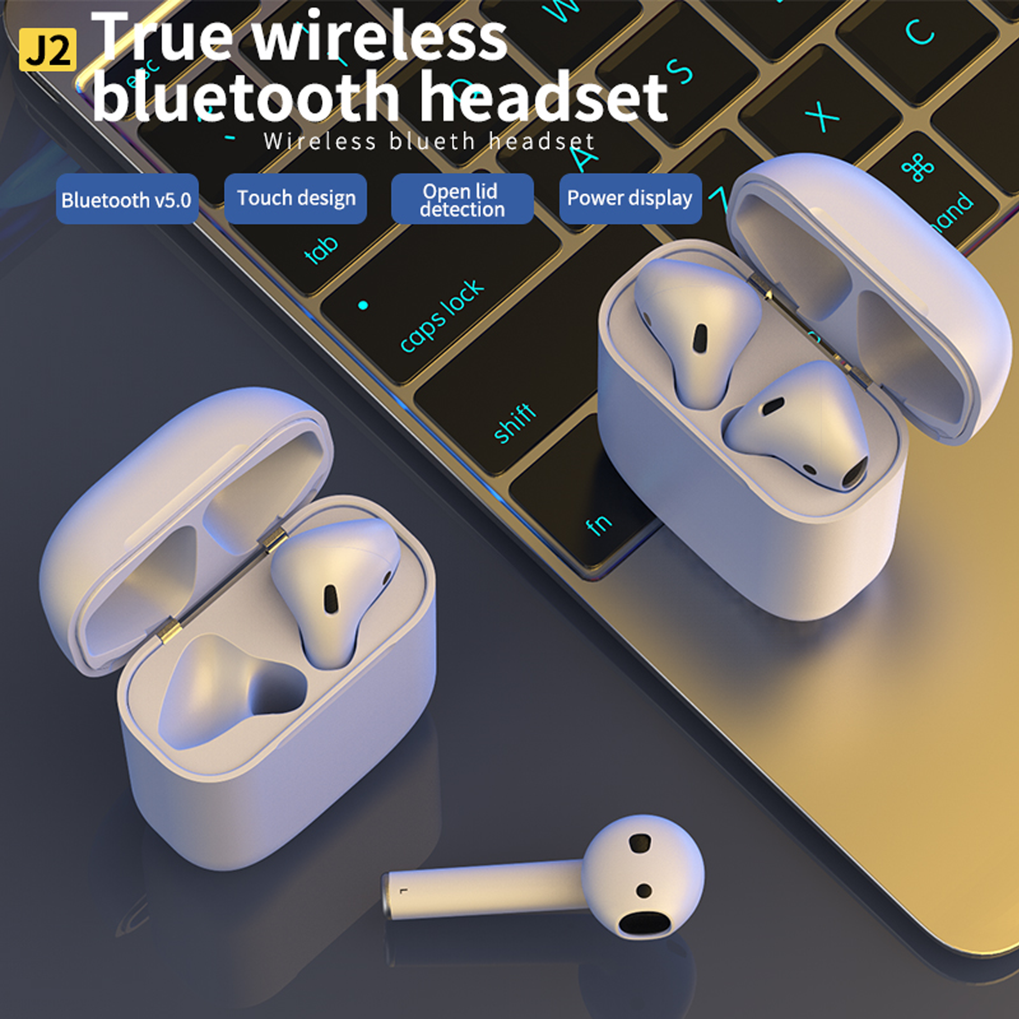 Wireless Earbuds with 72H Battery Life k7