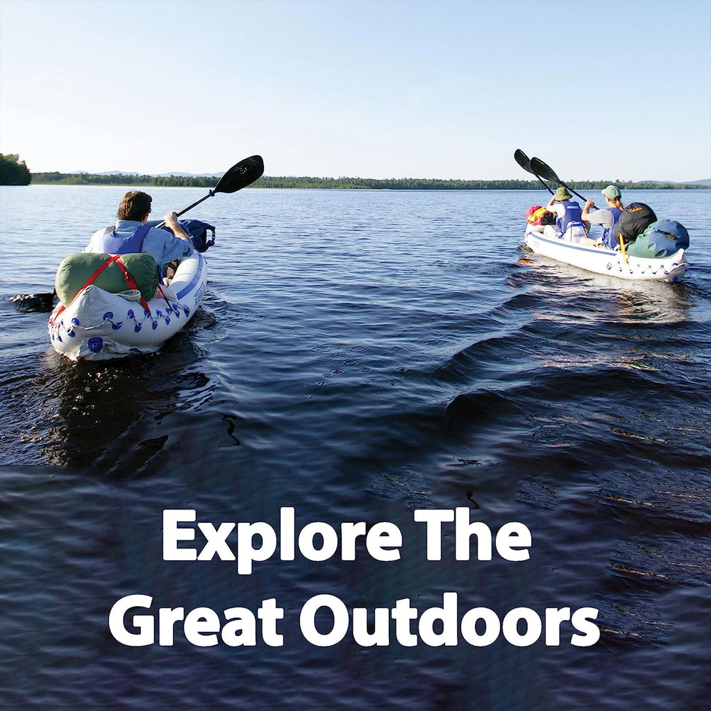 Inflatable Sports Kayak 1-3 Person Portable Lightweight a7