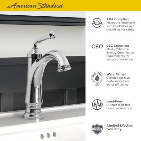 Bathroom Faucet Chrome 7k