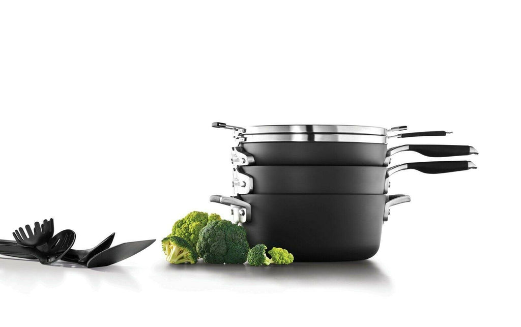 Hard-Anodized Nonstick 14 Piece Cookware Set k7