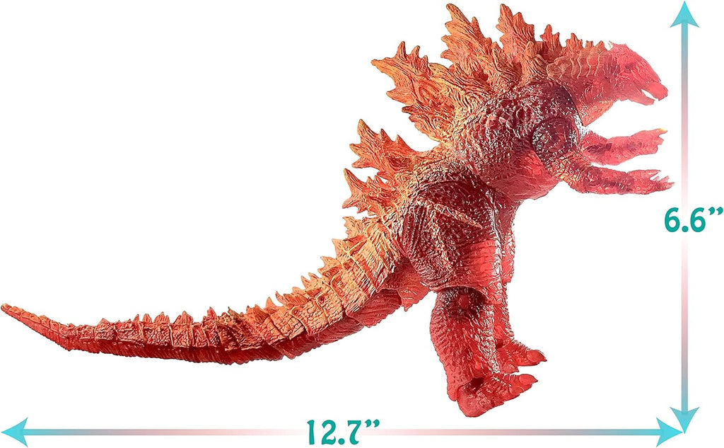 Burning Godzilla Action Figure for Display Decoration k7