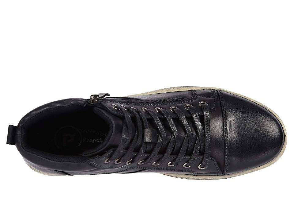 Men's Hi-Top Casual Shoes Black q7