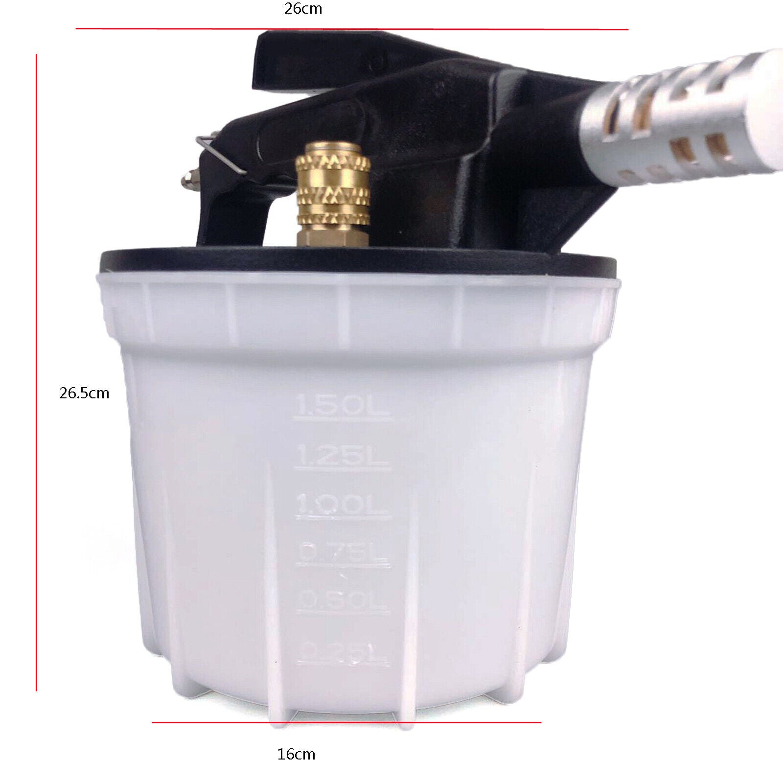 Pneumatic Vacuum Brake Fluid Bleeder Extractor Kit 2L k7