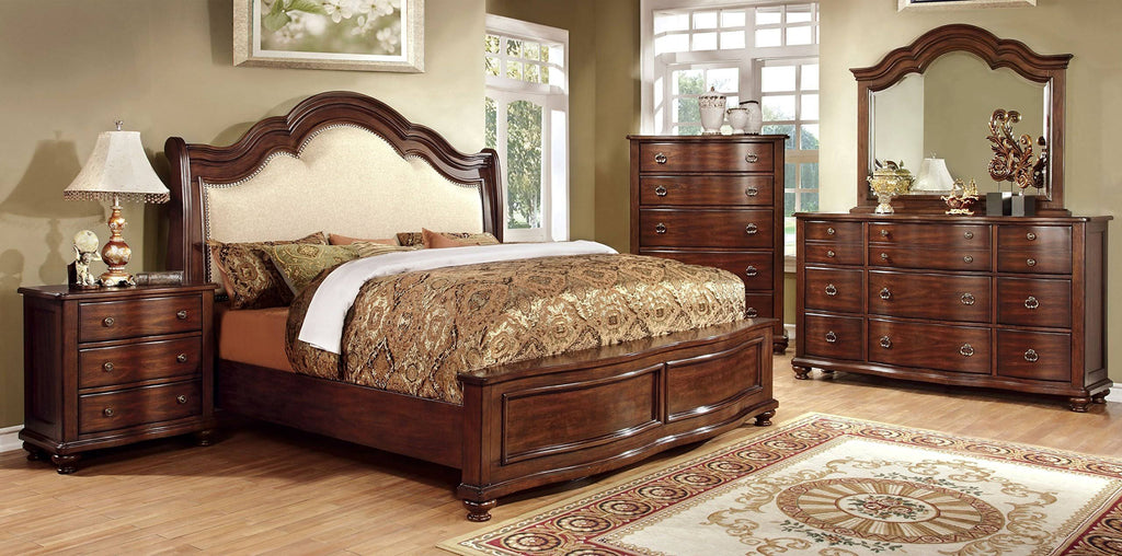 5 Drawer Chest Brown Cherry k7m