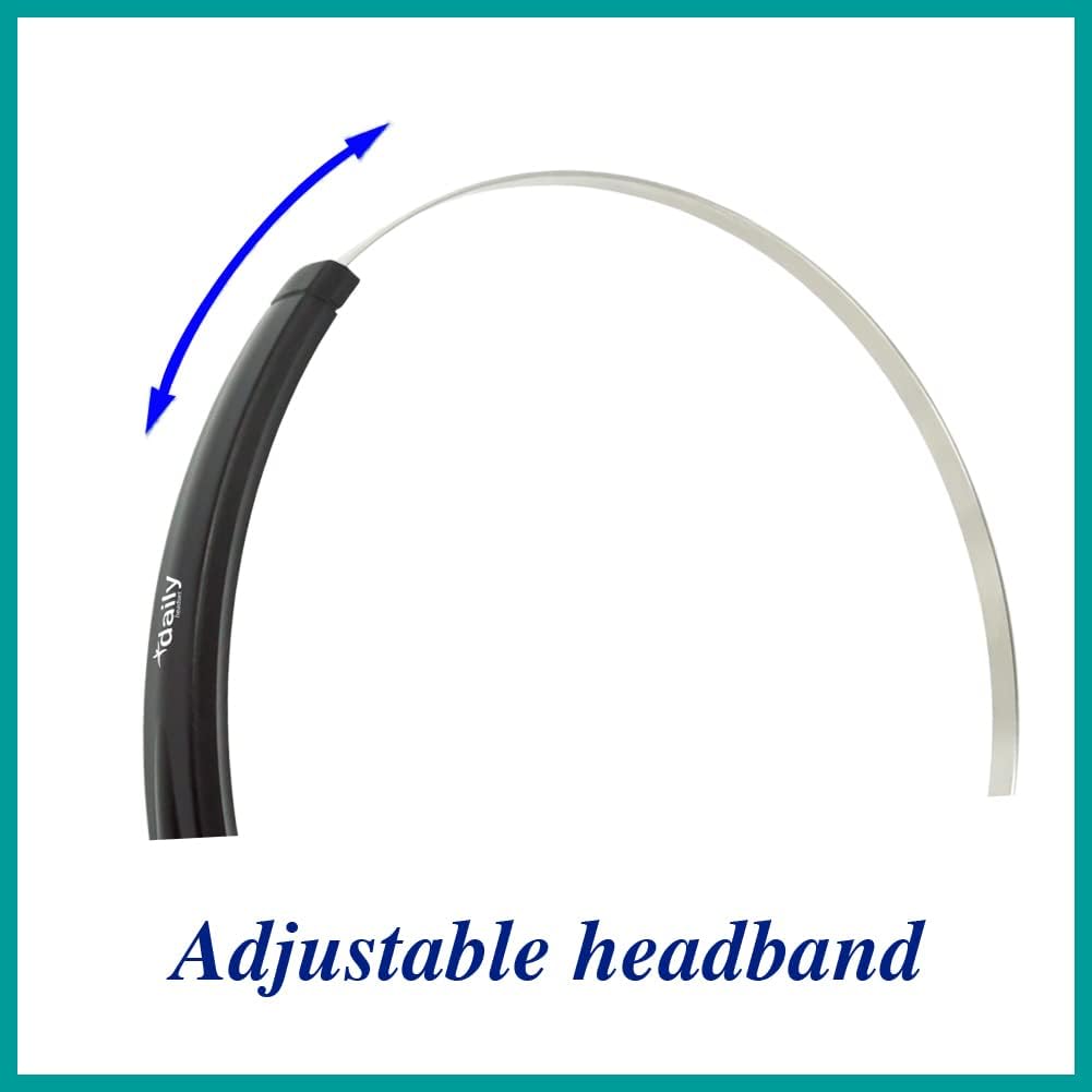 VoIP Headset Noise Cancelling HD Voice 3.5mm Adapter Binaural k7
