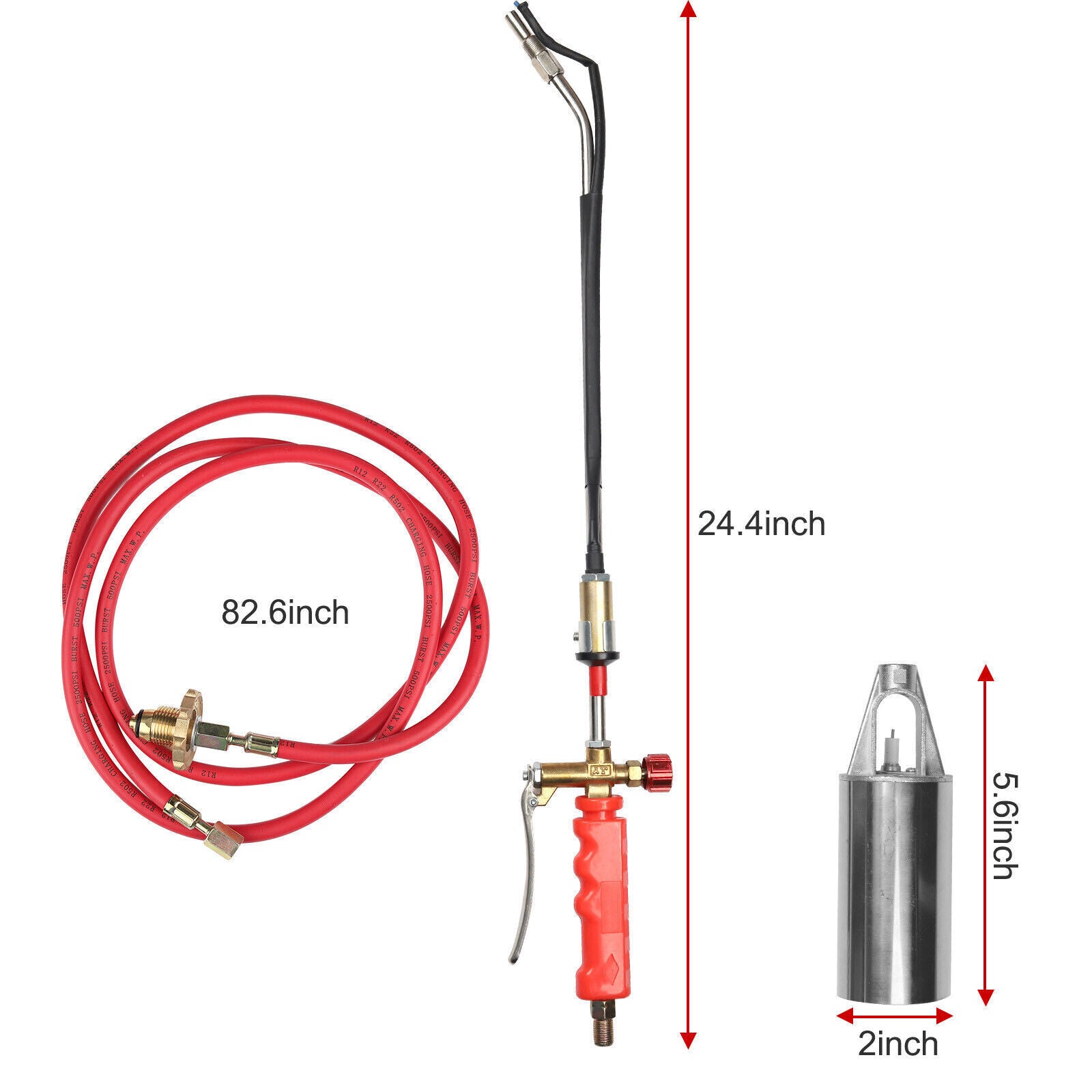 Portable Propane Torch Weed Burner Snow Melter A7