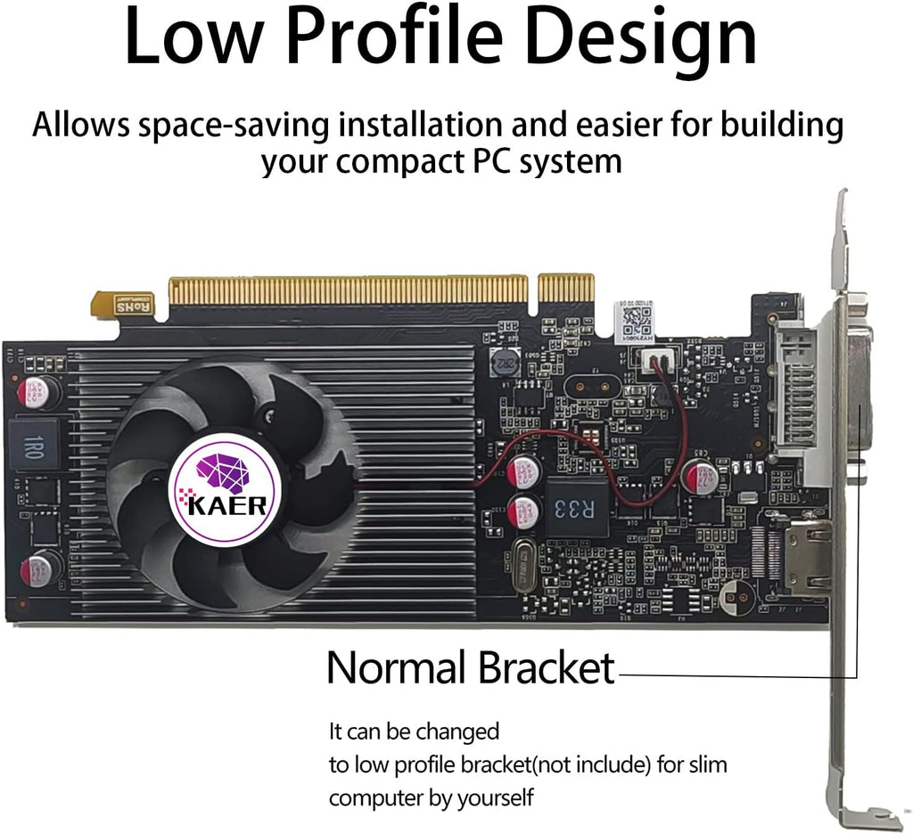 Graphics Card 4GB GDDR5 PCIe 3.0 k7
