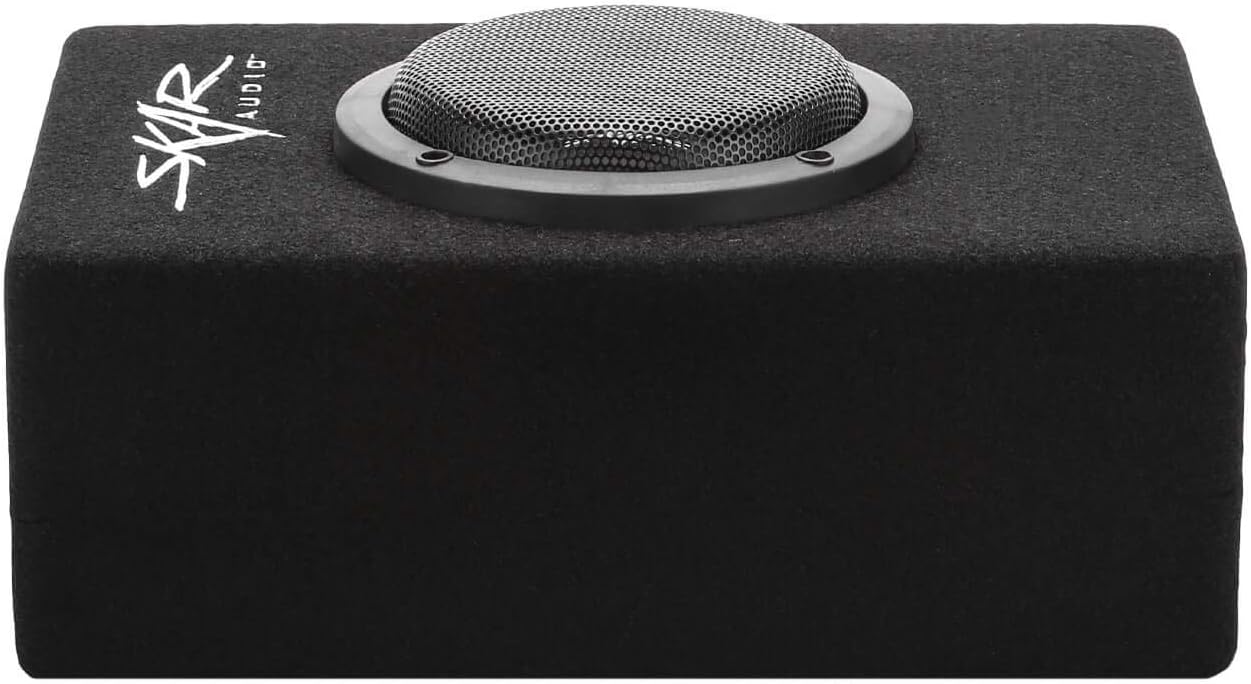 6.5" Low Profile Car Subwoofer Enclosure 400W A7
