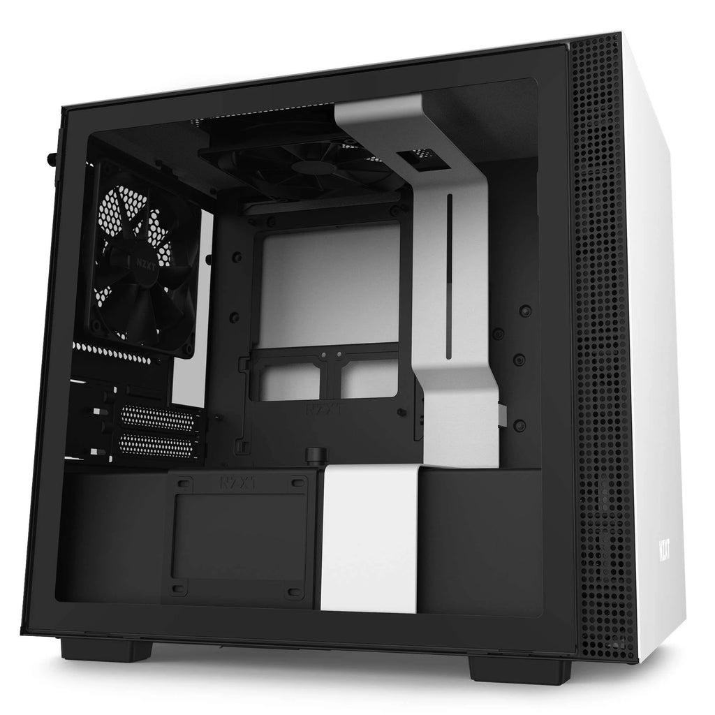 Nzxt H210 - Mini-ITX PC Gaming Case - Front I/O USB Type-C Port - Tempered Glass Side Panel - Cable Management System - Water-Co