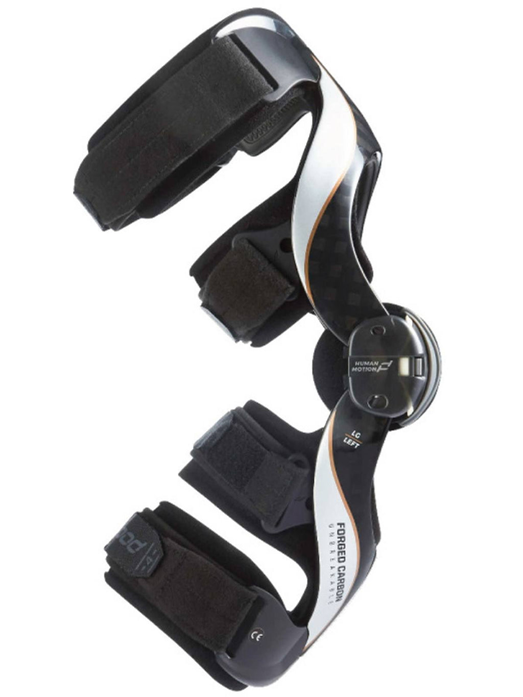 Knee Brace Left Large Carbon Copper 7q