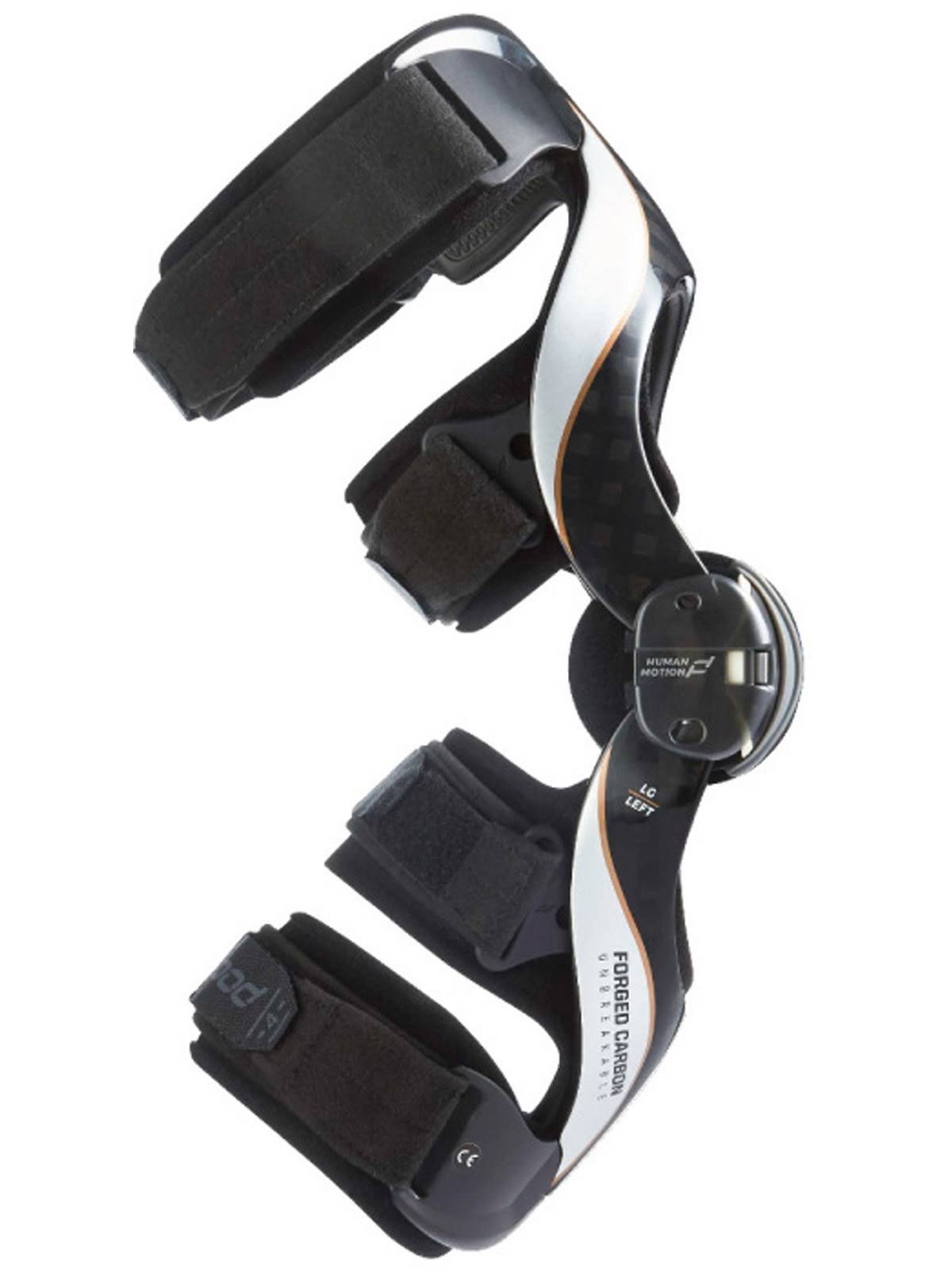 Knee Brace Left Large Carbon Copper 7q