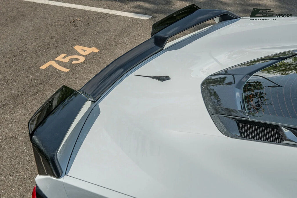 Replacement Rear Trunk Spoiler Wickers Pair for Corvette C8 A7