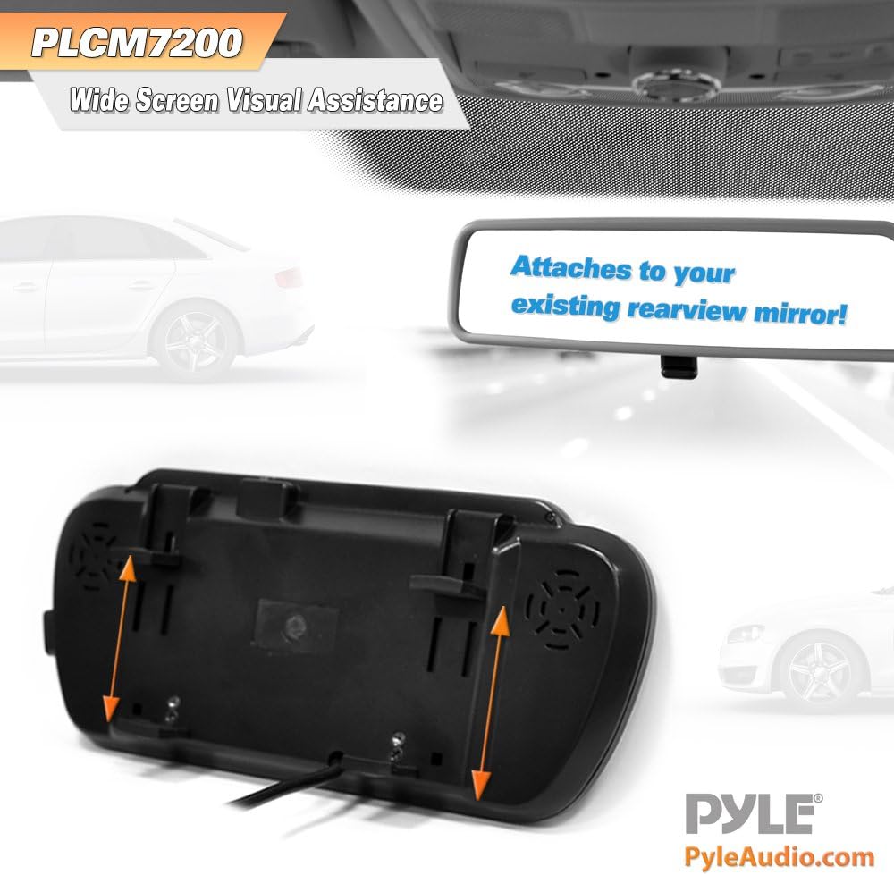Car Backup Camera & Mirror Monitor System 7 LCD A9