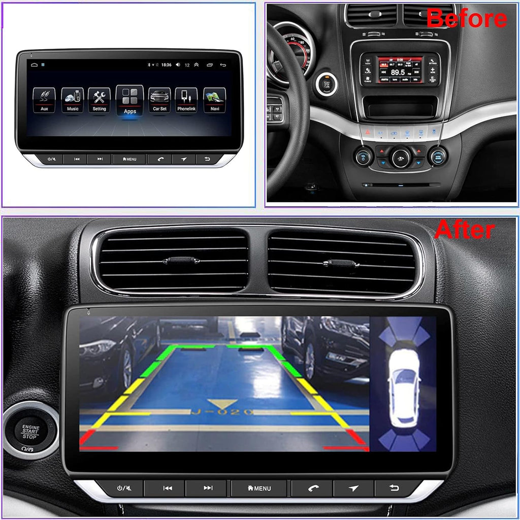 Android 10 Car Radio Navigation 10.25in Touchscreen Wireless Carplay A7
