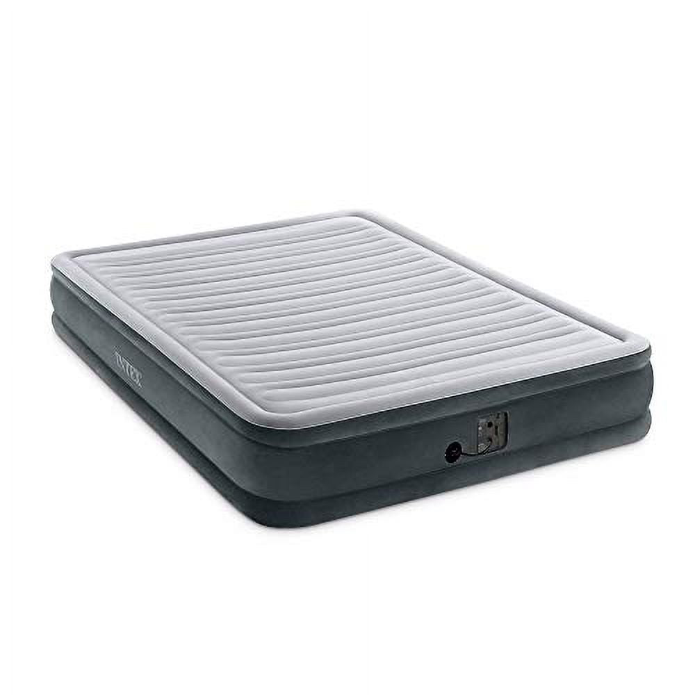 Airbed with Internal Electric Pump Queen Grey 7k