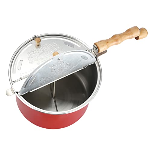 Stainless Steel Stove Top Popcorn Popper 6 Quart A7