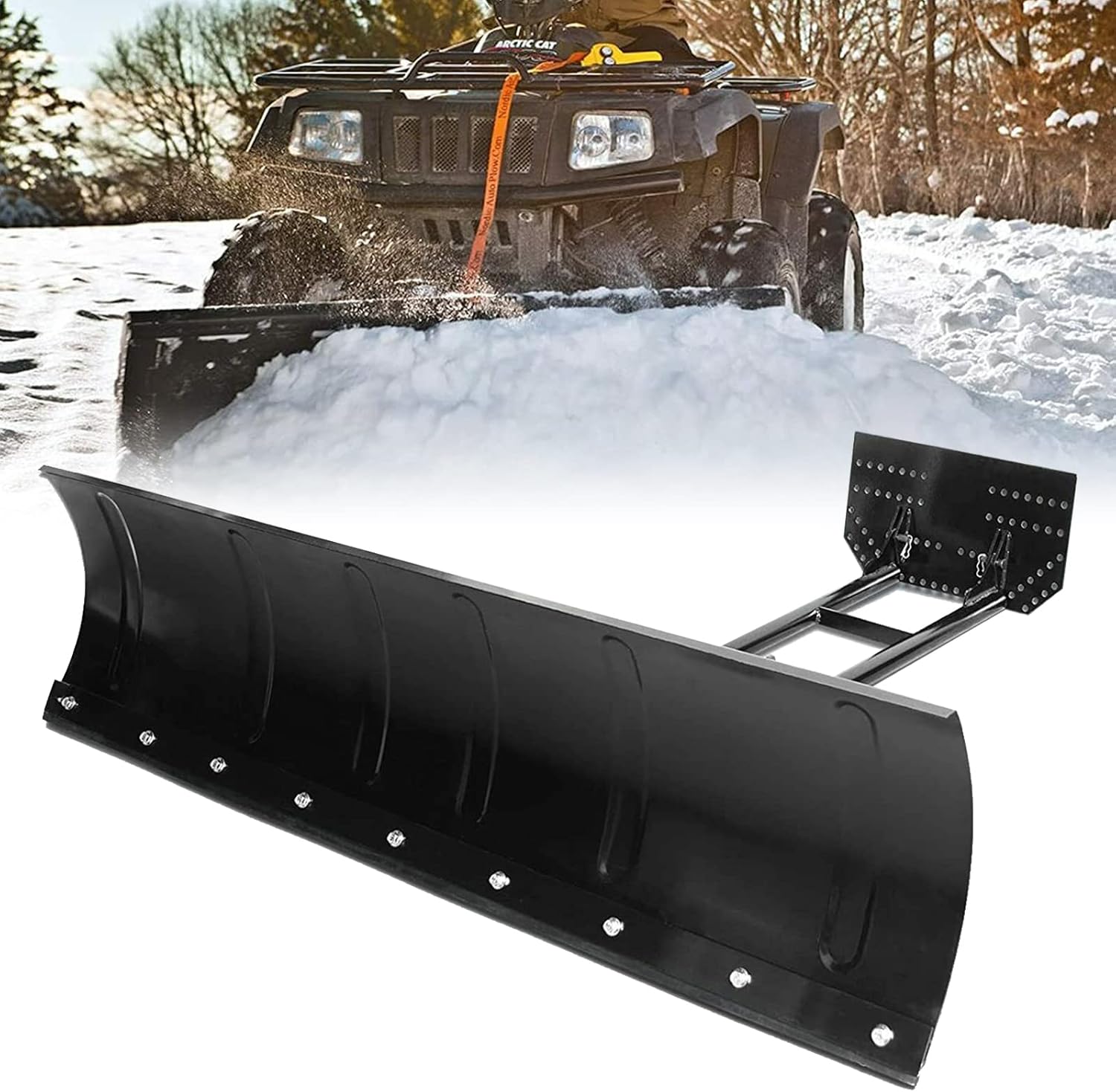 ATV Snow Plow 45 Inch Heavy Duty Universal Kit A7