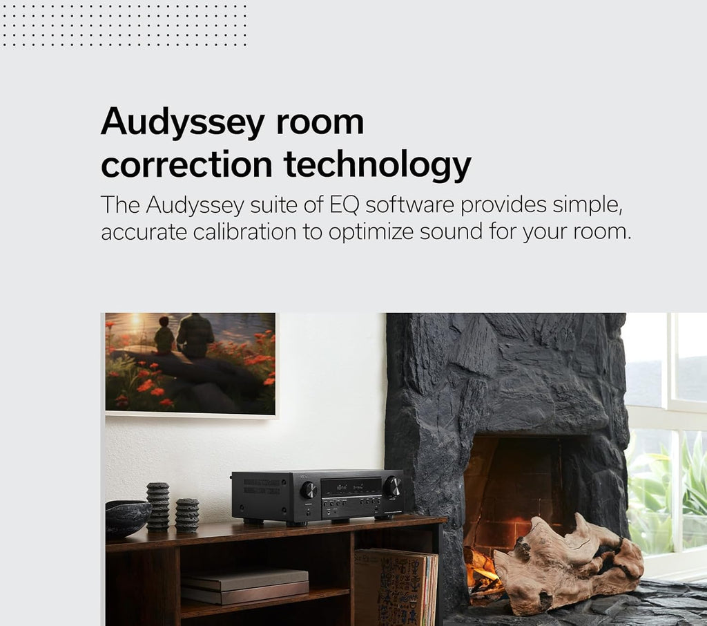 5.2 Ch Home Theater Receiver 8K UHD HDMI k7