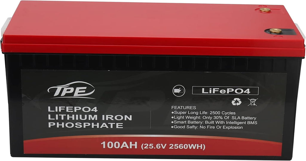 24V 100Ah LiFePO4 Deep Cycle Battery with BMS r7