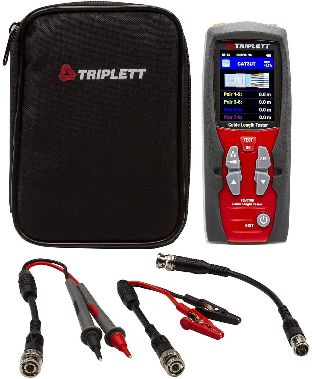 Tone and Probe Wire Trace Cable Test Kit r7K