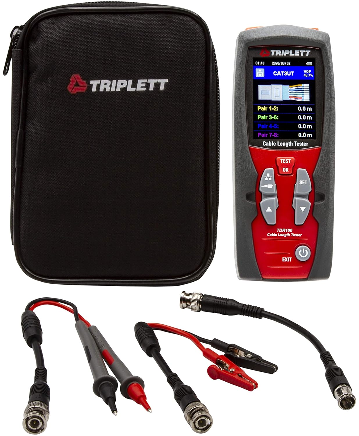 Tone and Probe Wire Trace Cable Test Kit r7K