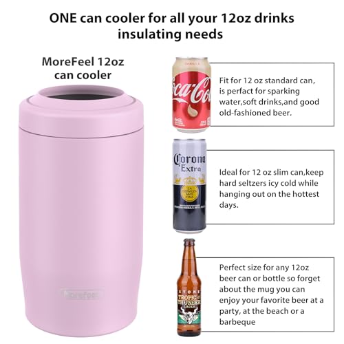Insulated Can Cooler Stainless Steel 4-in-1 A7