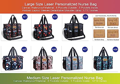 Nurse Work Bag Waterproof Zip Top Clinical Bag k7