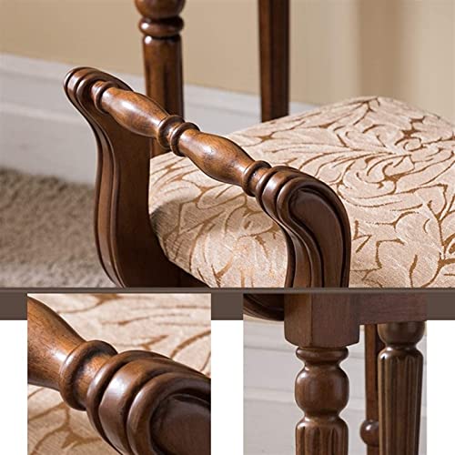 Makeup Vanity Stool with Backrest for Bedroom Dressing Table k7