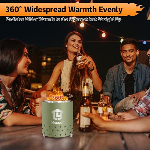 Tabletop Fire Pit Stainless Steel Portable Camping Stove a7