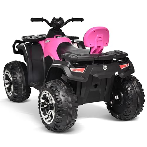 Kids Ride on ATV Car 4WD Electric Vehicle with Music & Headlights q7