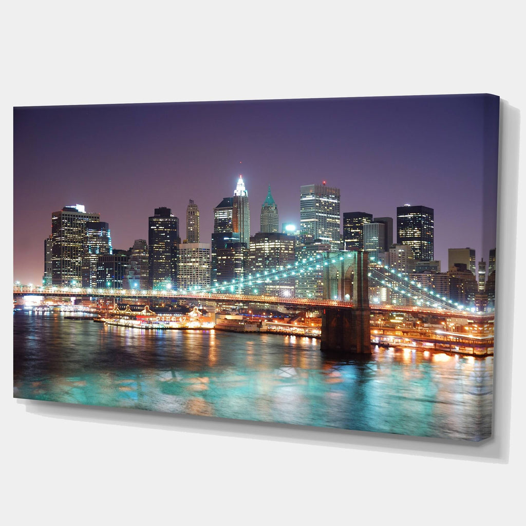 Cityscape Canvas Print 40x20in A7