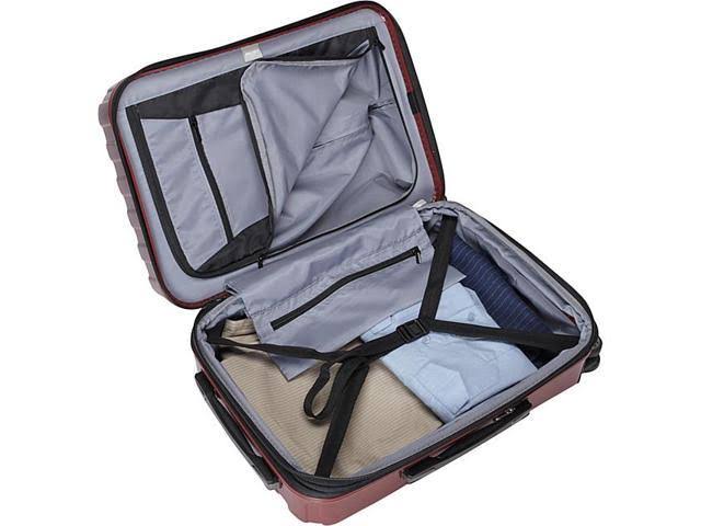 Carry-On Expandable Spinner 20.5x22 Black Cherry k7