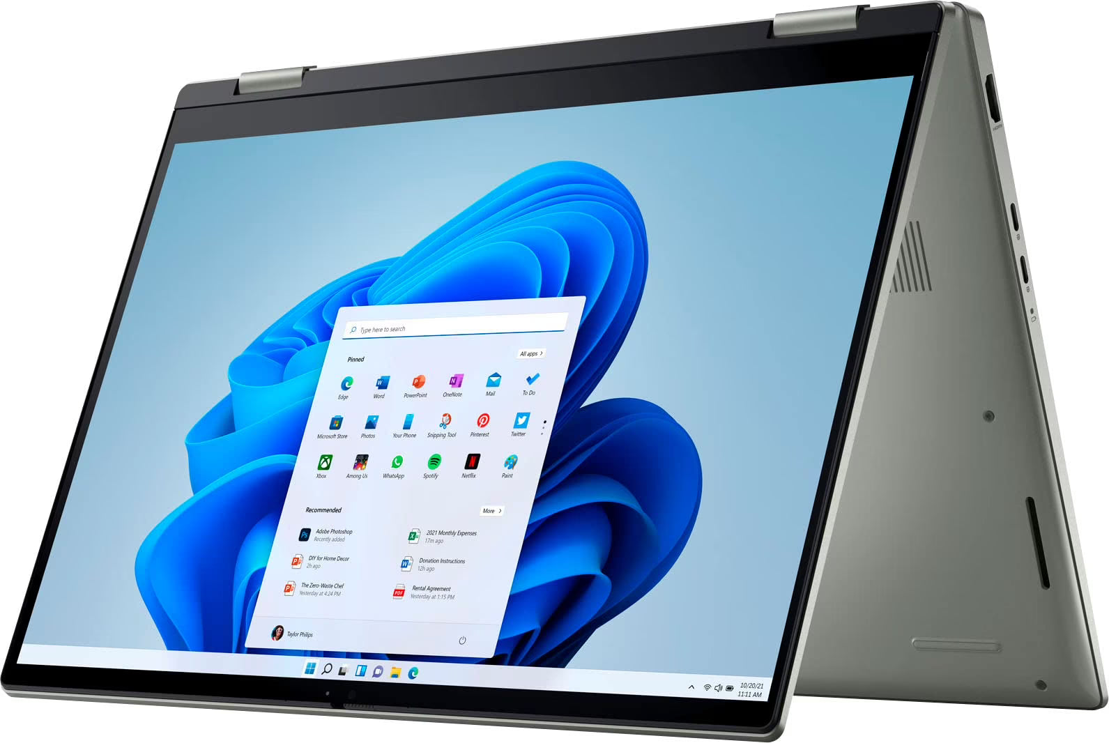 Dell 2022 Inspiron i7425 7000 Series 2-in-1 Laptop 14" FHD+ Touchscreen 8-Core AMD Ryzen 7 5825U Radeon Graphics 32GB DDR4 1TB NVMe SSD Wi-Fi 6 Backlit Keyboard Fingerprint Windows 11 Pro