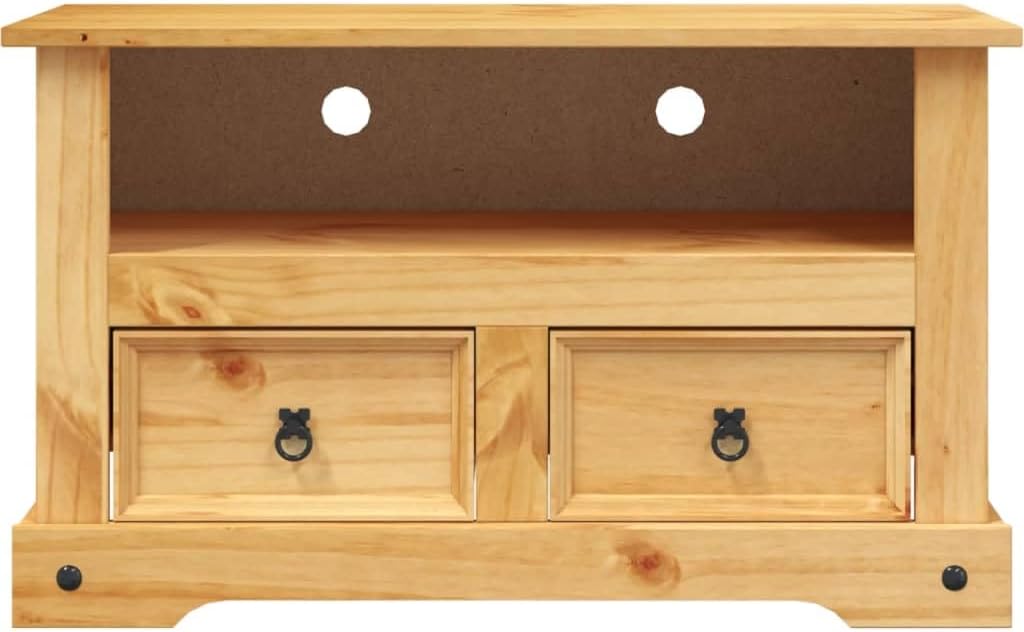 TV Stand Retro Low Console for Living Room Entryway A7
