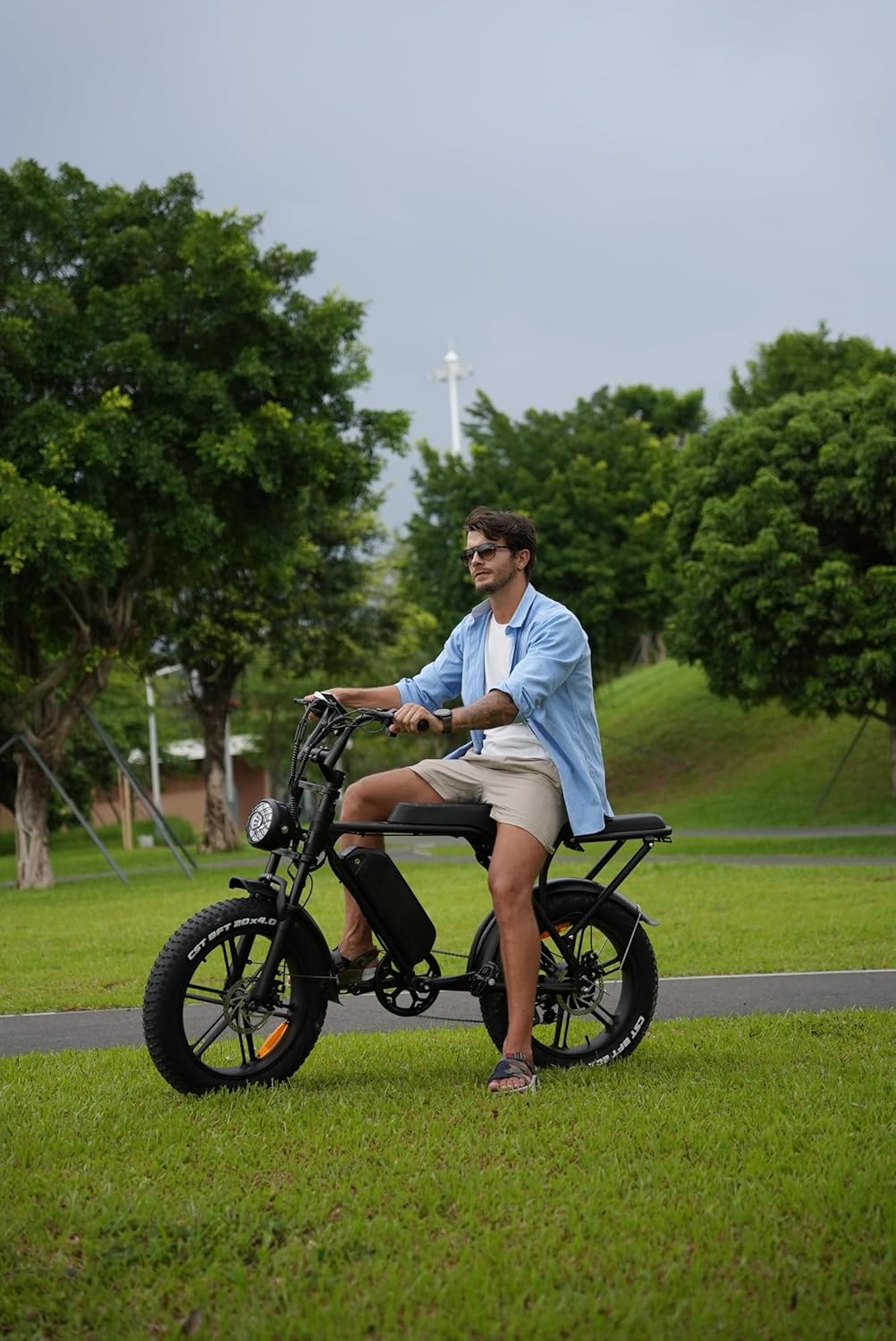 Electric Bike for Adults 20 Fat Tire 750W 48V 15Ah Black k7