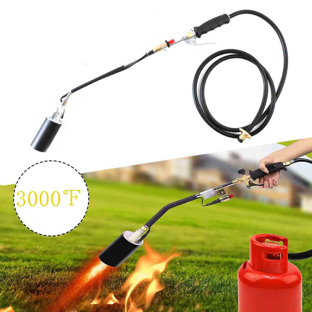 Propane Torch Weed Burner with Electronic Igniters and 79 Inch Hose k7